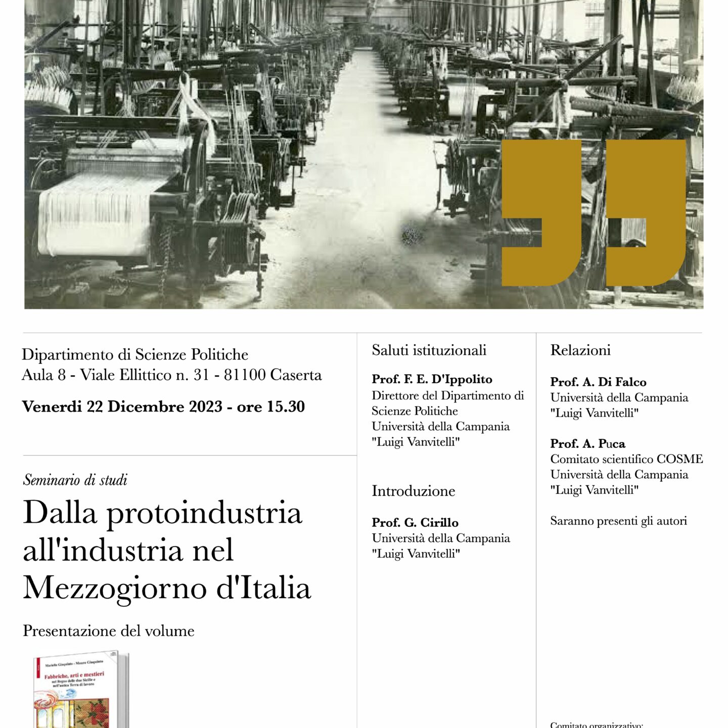 Dalla protoindustria all’industria nel Mezzogiorno d’Italia